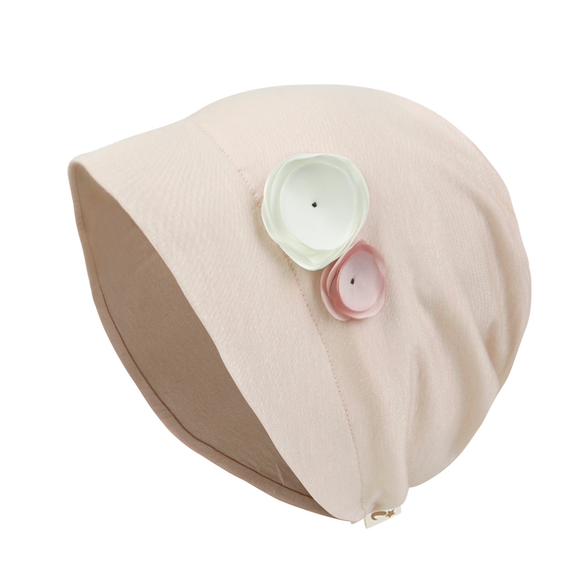 TENCEL™Lyocell Flower Trim Beanie Soft Touch Stretchable Classic Hat