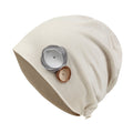 TENCEL™Lyocell Flower Trim Beanie Ultra Soft Stretchable Head Cover Hat