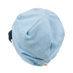 TENCEL™Lyocell Flower Trim Beanie Ultra Soft Stretchable Head Cover Hat