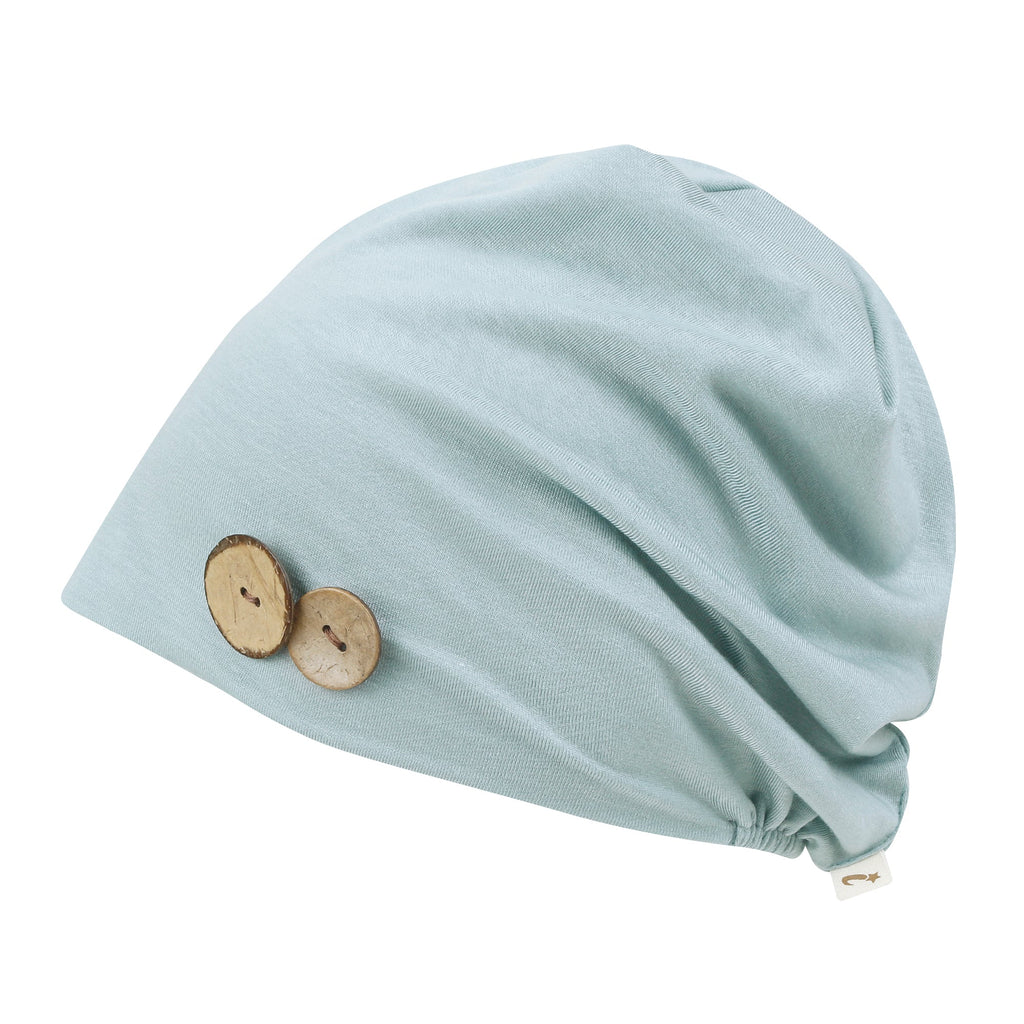 TENCEL™Lyocell Flower Trim Beanie Ultra Soft Stretchable Head Cover Hat