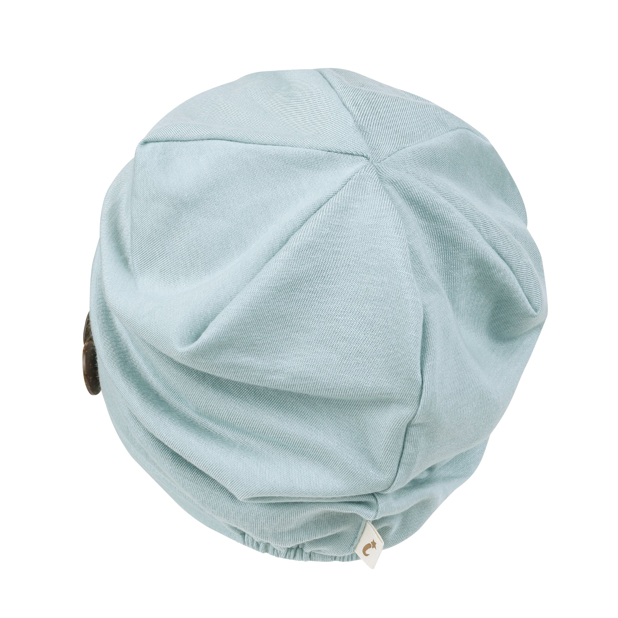 TENCEL™Lyocell Flower Trim Beanie Ultra Soft Stretchable Head Cover Hat