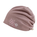 TENCEL™Lyocell Rhinestone Chemo Beanie Ultra Soft Head Cover Sleep Hat