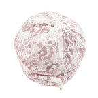 Tencel Lyocell Lace Covered Chemo Beanie Soft Head Cover Sleep Hat