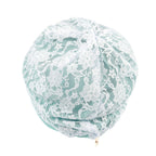 Tencel Lyocell Lace Covered Chemo Beanie Soft Head Cover Sleep Hat