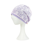 Tencel Lyocell Lace Covered Chemo Beanie Soft Head Cover Sleep Hat