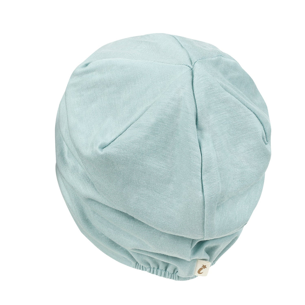 Tencel Lyocell Ribbon Spangle Motif Chemo Beanie Soft Smooth Sleep Hat