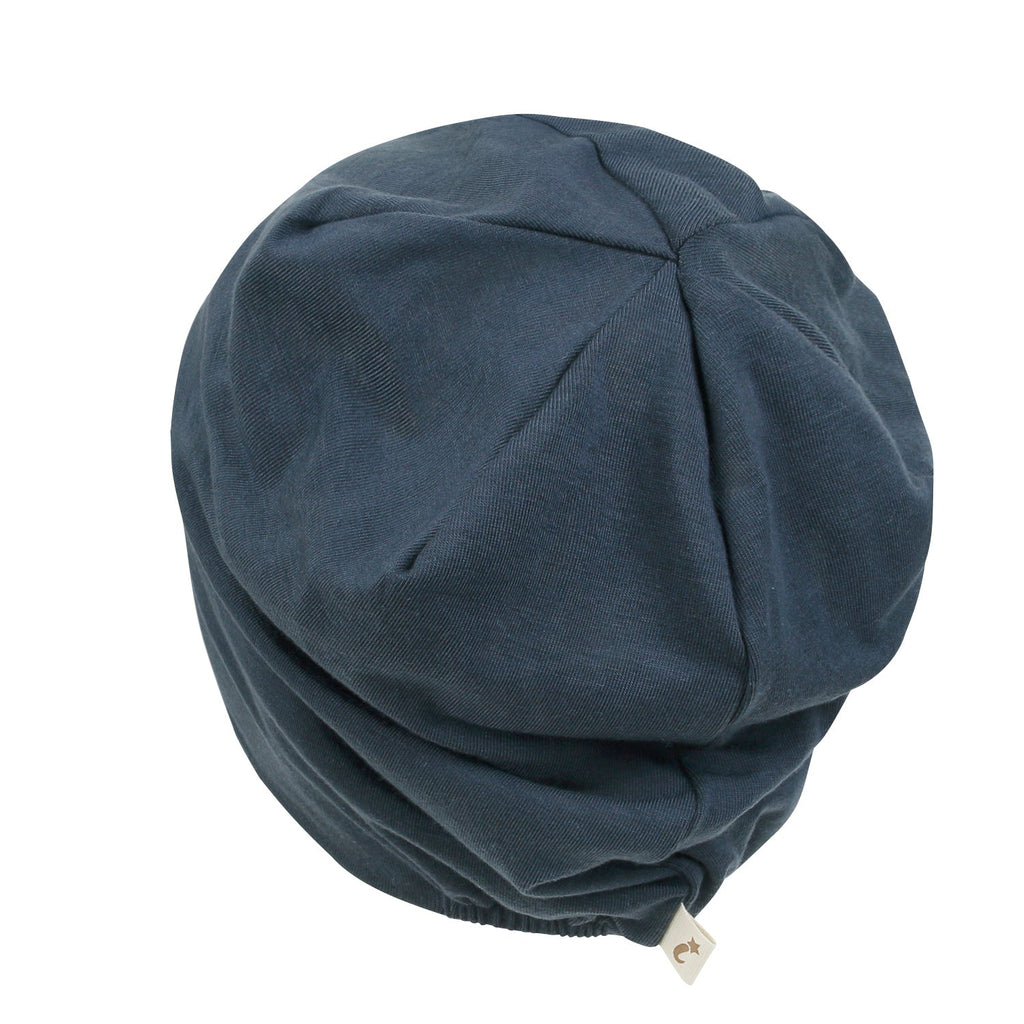 Tencel Lyocell Ribbon Spangle Motif Chemo Beanie Soft Smooth Sleep Hat