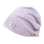 Tencel Lyocell Ribbon Spangle Motif Chemo Beanie Soft Smooth Sleep Hat
