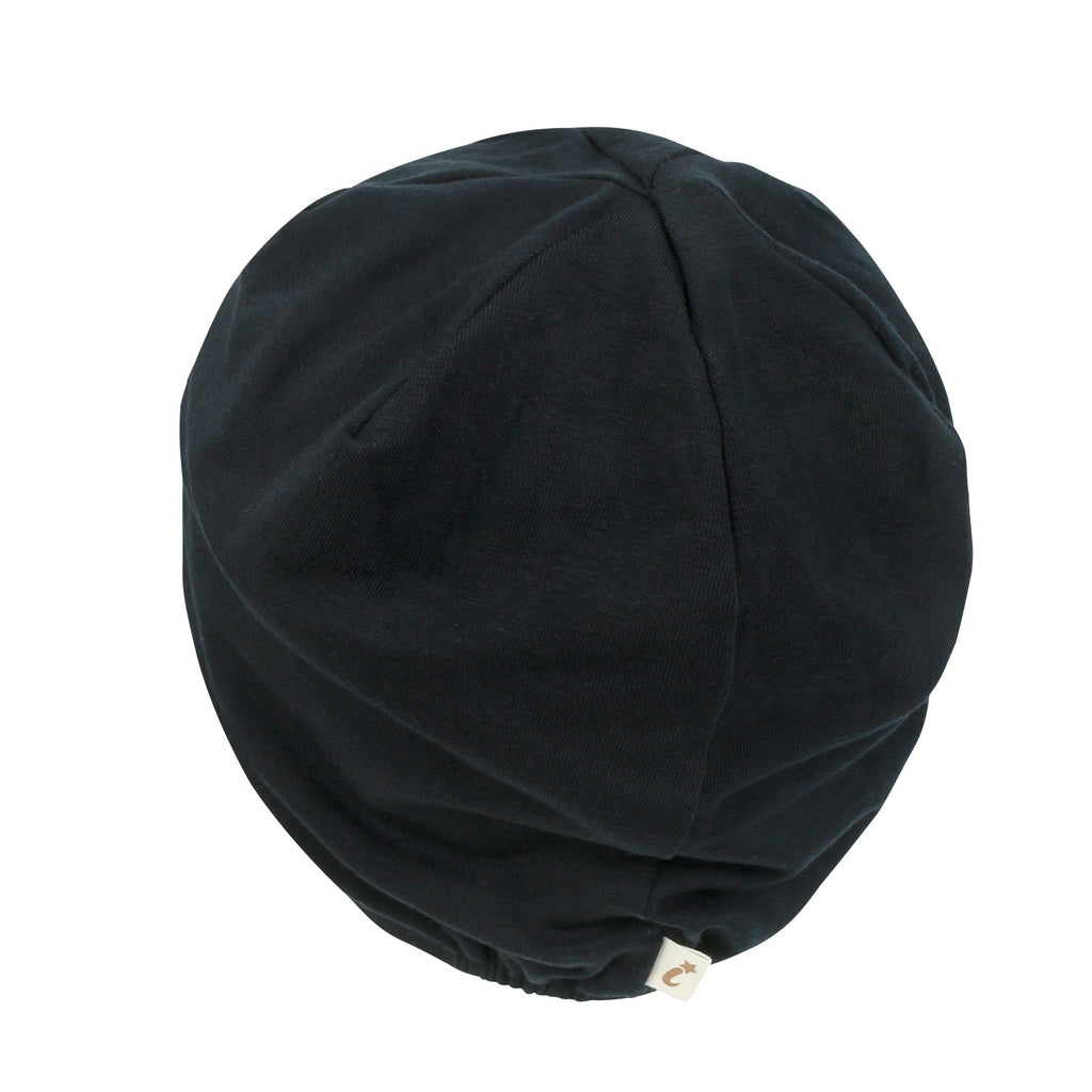 Tencel Lyocell Ribbon Spangle Motif Chemo Beanie Soft Smooth Sleep Hat