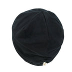 Tencel Lyocell Ribbon Spangle Motif Chemo Beanie Soft Smooth Sleep Hat