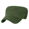 Solid Color Military Army Hat Soft Cotton Adjustable Strap Cadet Cap
