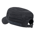 Solid Color Military Army Hat Soft Cotton Adjustable Strap Cadet Cap