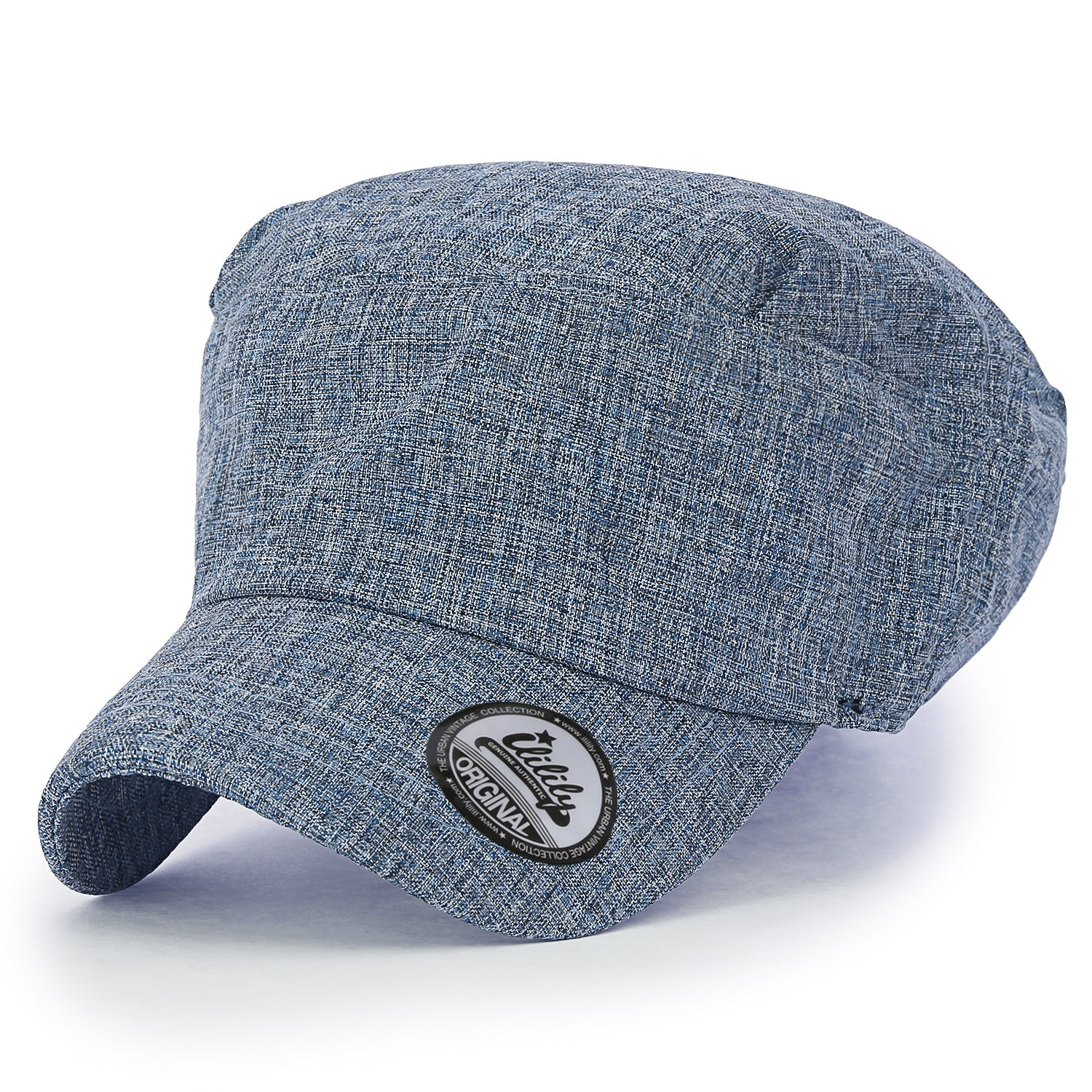 Mixed Color Military Army Hat Casual Front Tuck Cotton Cadet Cap
