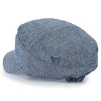 Mixed Color Military Army Hat Casual Front Tuck Cotton Cadet Cap