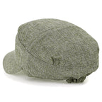 Mixed Color Military Army Hat Casual Front Tuck Cotton Cadet Cap