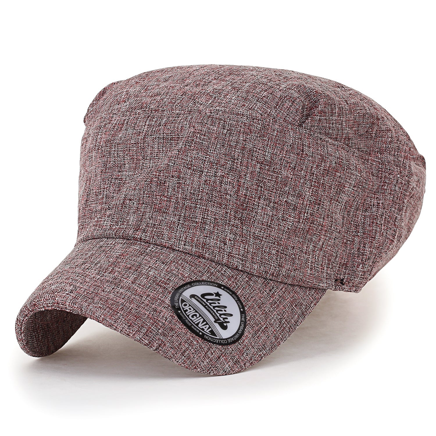 Mixed Color Military Army Hat Casual Front Tuck Cotton Cadet Cap