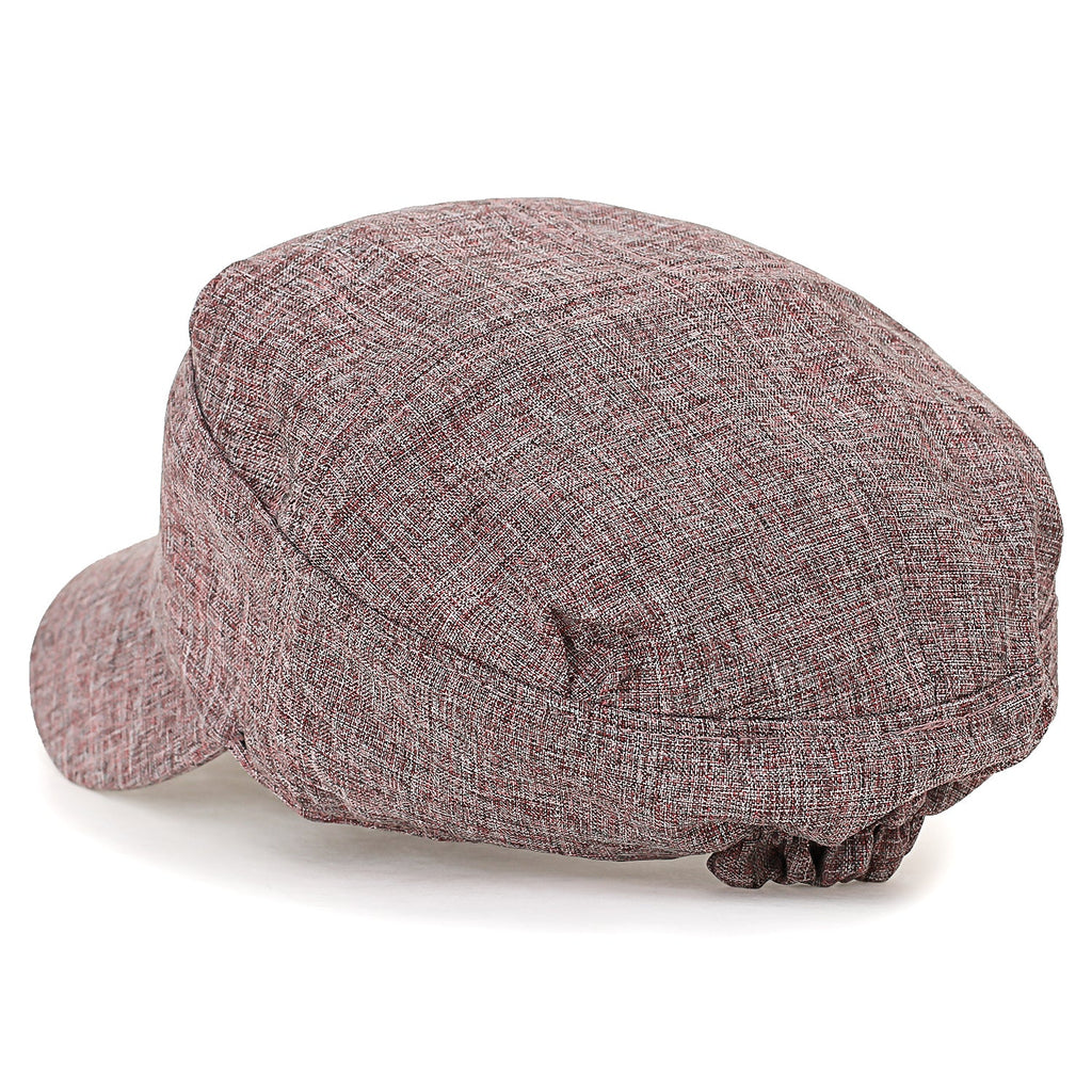Mixed Color Military Army Hat Casual Front Tuck Cotton Cadet Cap