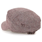 Mixed Color Military Army Hat Casual Front Tuck Cotton Cadet Cap