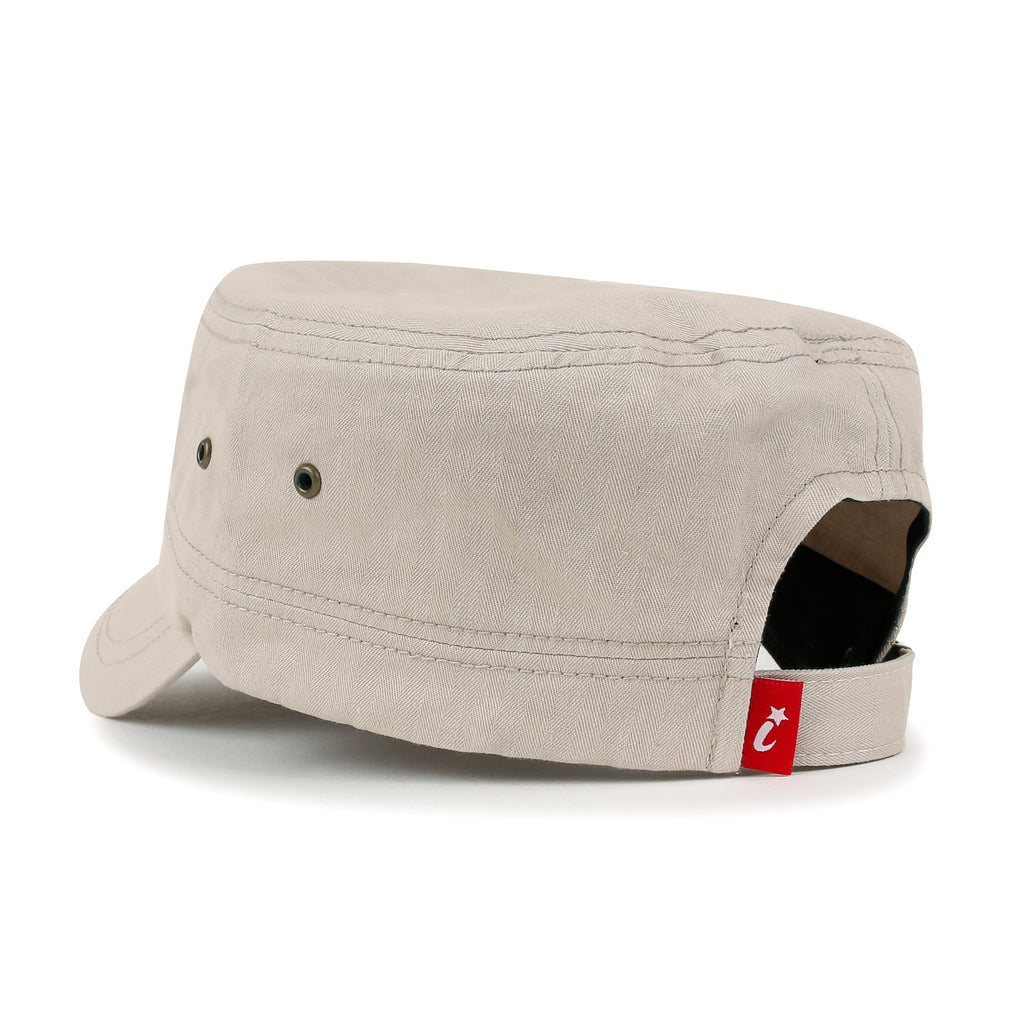 Flower Embroidery Cotton Military Army Hat Women Casual Cadet Cap