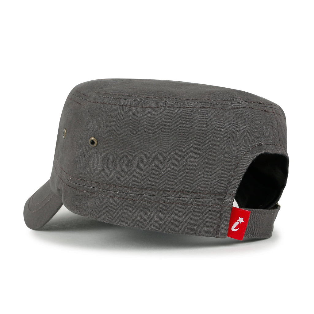 Flower Embroidery Cotton Military Army Hat Women Casual Cadet Cap