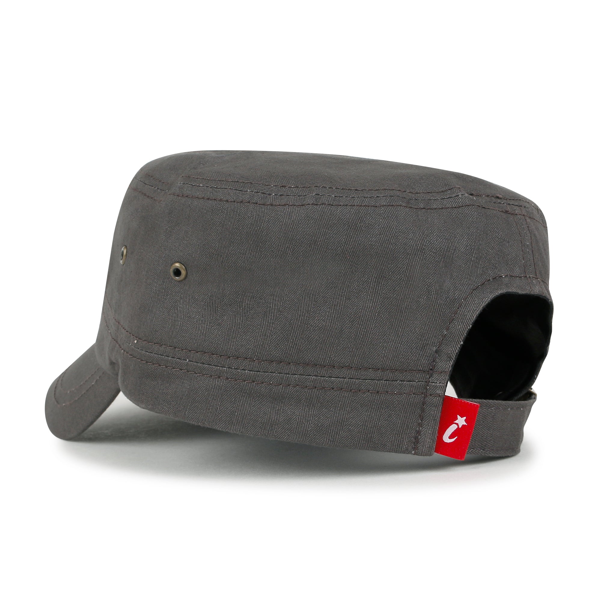 Flower Embroidery Cotton Military Army Hat Women Casual Cadet Cap