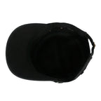 Vintage Distressed Cotton Army Hat Heart Ribbon Rhinestone Cadet Cap