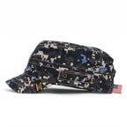 Camouflage Military Cadet Cap Vintage Army Style Hat with Adjustable Strap