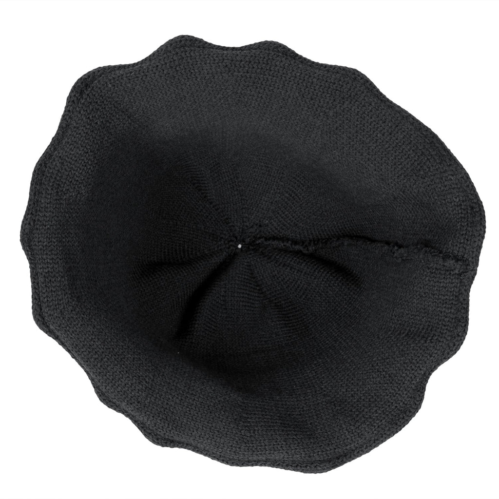 Women Knitted Floppy Round Top Fedora Feminine Bucket Hat