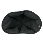 Wool-Blend Solid Color Floppy Round Top Fedora Soft Bucket Hat