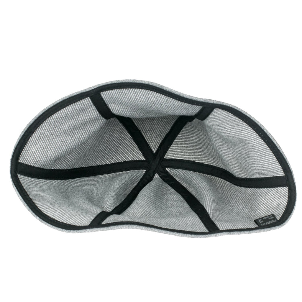 Wool-Blend Solid Color Floppy Round Top Fedora Soft Bucket Hat