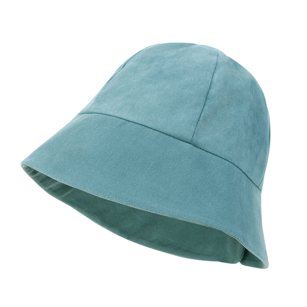 TENCEL™Lyocell Lining Round Crown Sun Hat Soft Touch Cotton Bucket Hat
