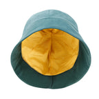 TENCEL™Lyocell Lining Round Crown Sun Hat Soft Touch Cotton Bucket Hat