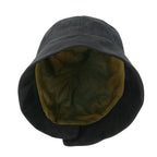 TENCEL™Lyocell Lining Round Crown Sun Hat Soft Touch Cotton Bucket Hat
