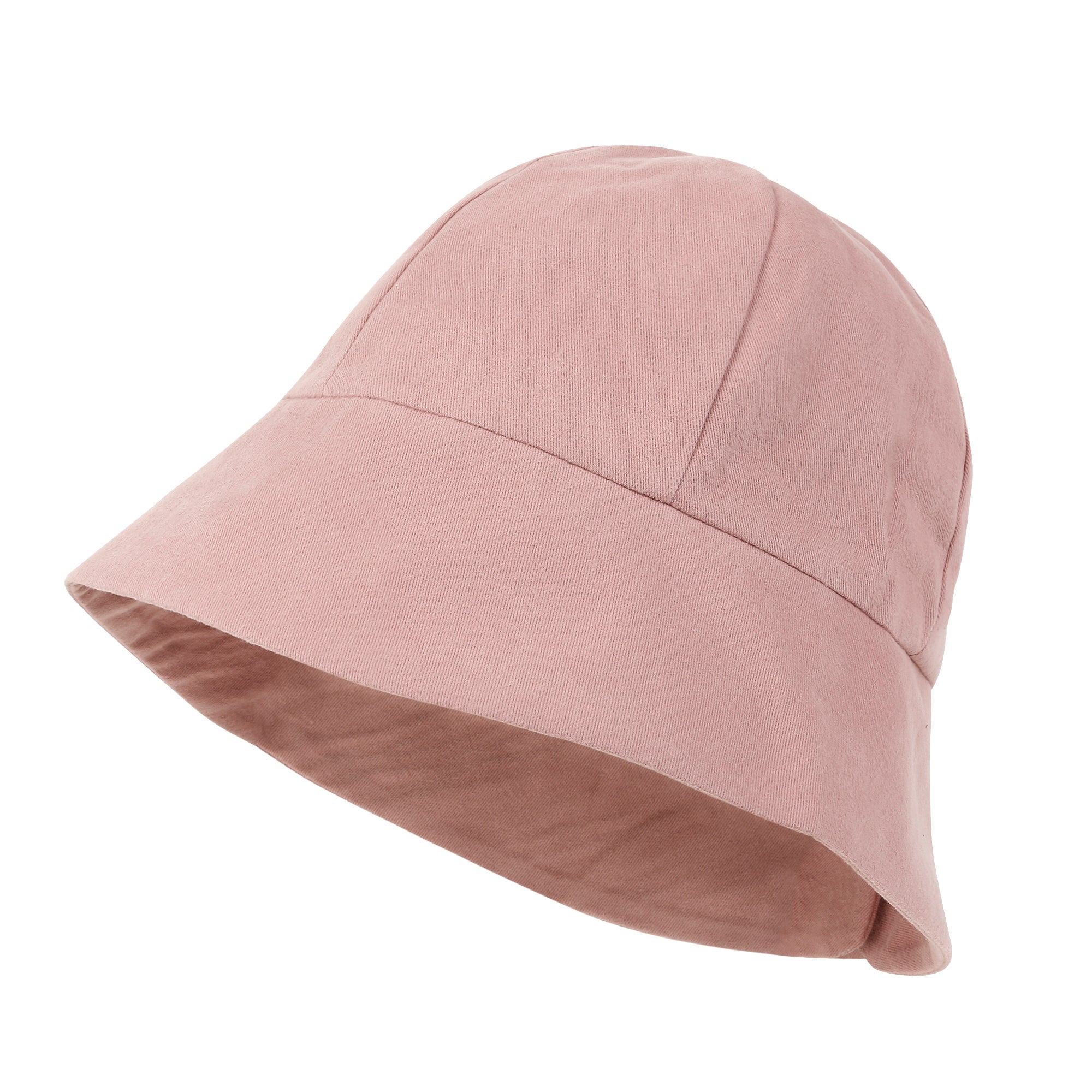 TENCEL™Lyocell Lining Round Crown Sun Hat Soft Touch Cotton Bucket Hat