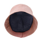 TENCEL™Lyocell Lining Round Crown Sun Hat Soft Touch Cotton Bucket Hat