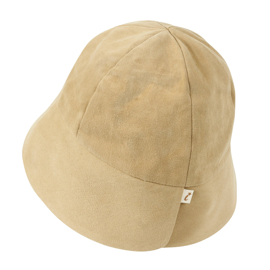 TENCEL™Lyocell Lining Round Crown Sun Hat Soft Touch Cotton Bucket Hat