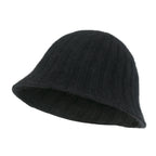 Crochet Knitted Angora Blended Fedora Color Winter Bucket Hat