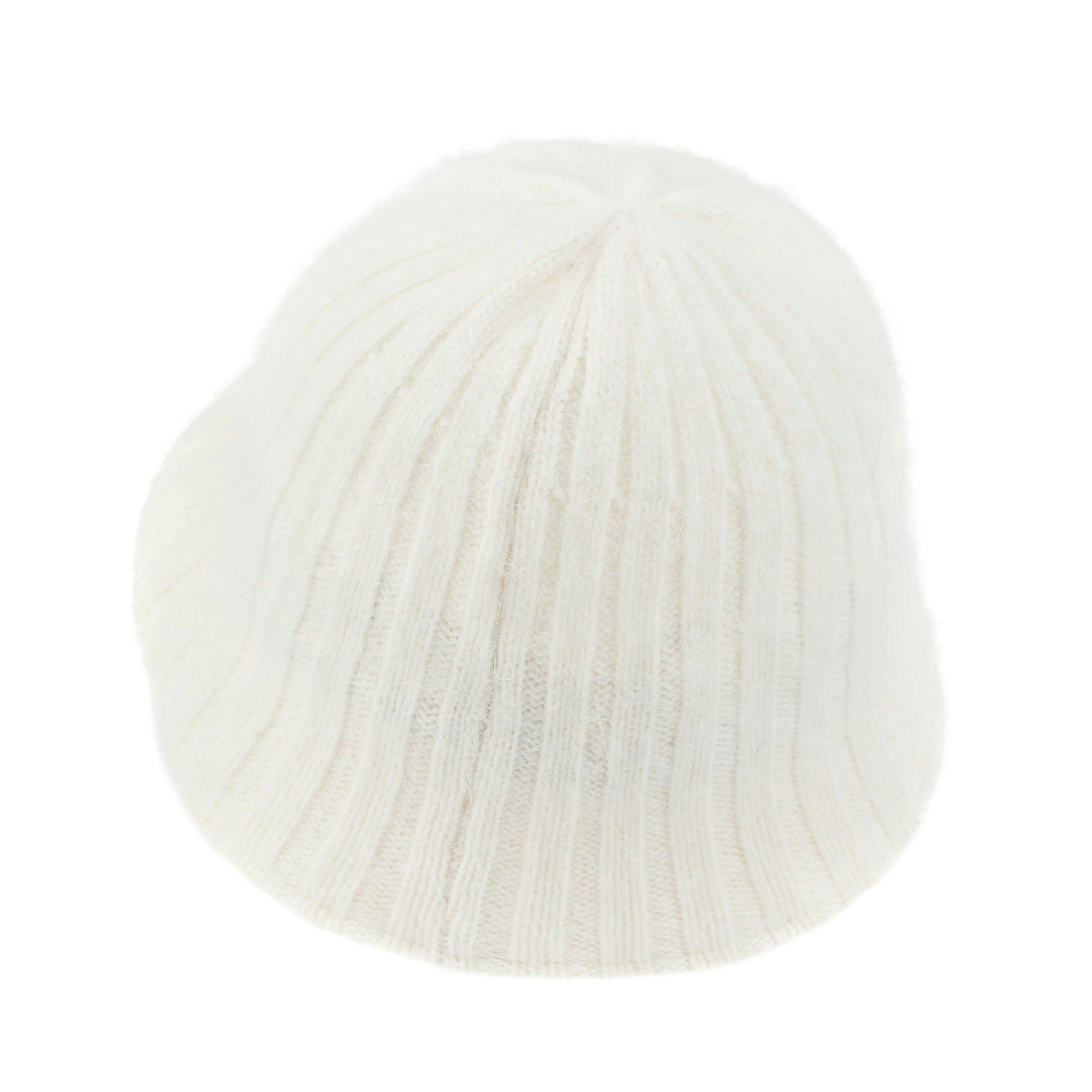 Crochet Knitted Angora Blended Fedora Color Winter Bucket Hat