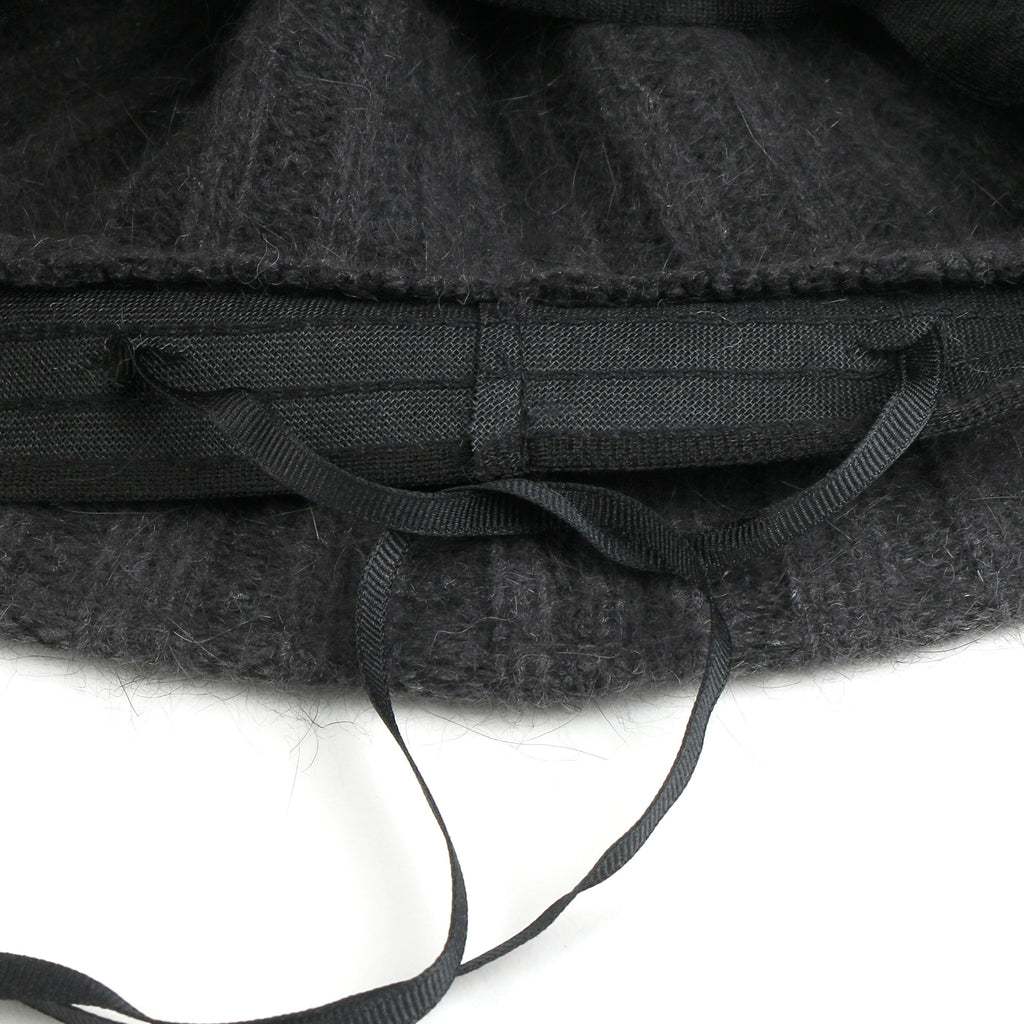 Crochet Knitted Angora Blended Fedora Color Winter Bucket Hat