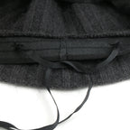 Crochet Knitted Angora Blended Fedora Color Winter Bucket Hat
