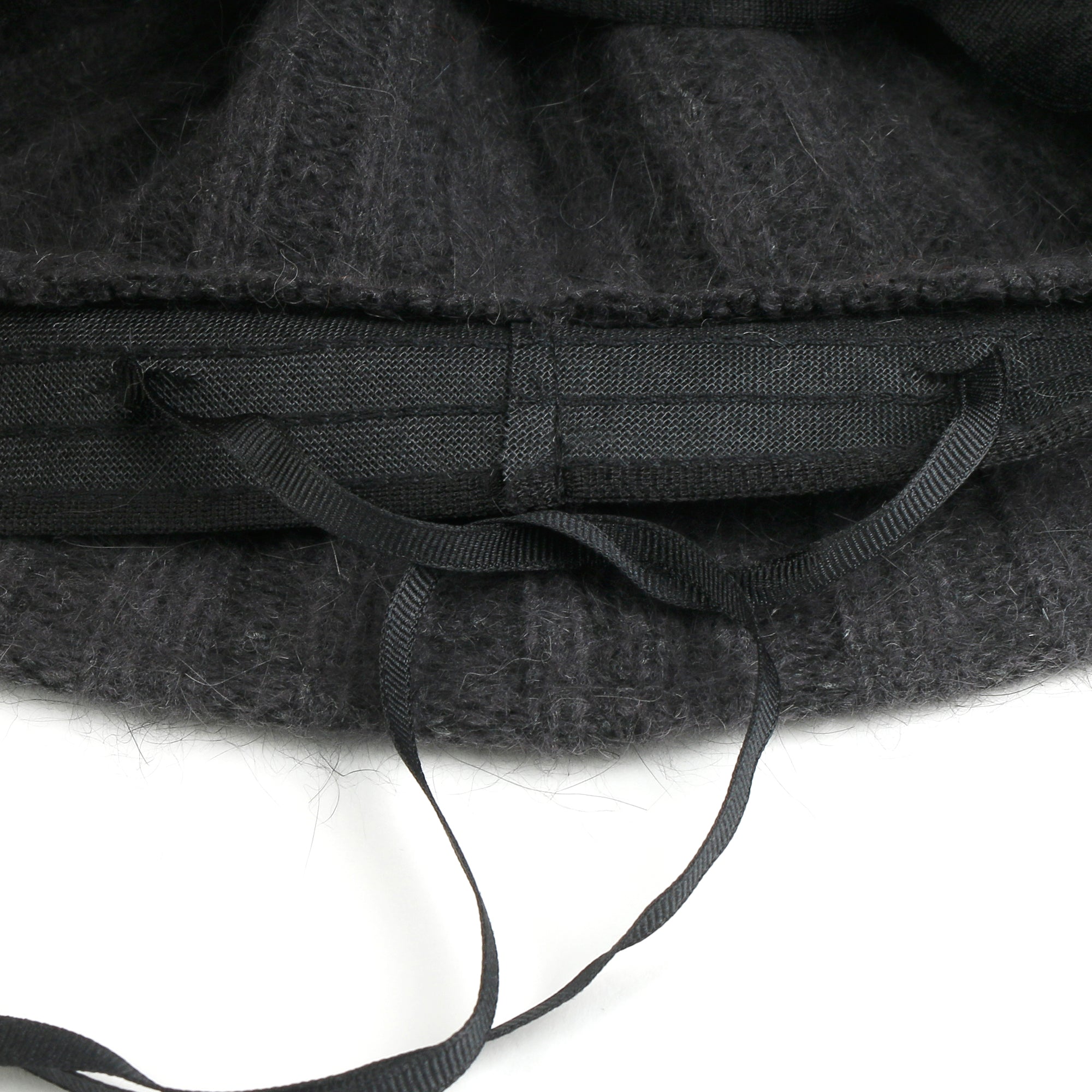 Crochet Knitted Angora Blended Fedora Color Winter Bucket Hat