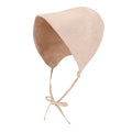 Cotton Blended Sun Bonnet Hat Lightweight Open Back Classic Bucket Hat