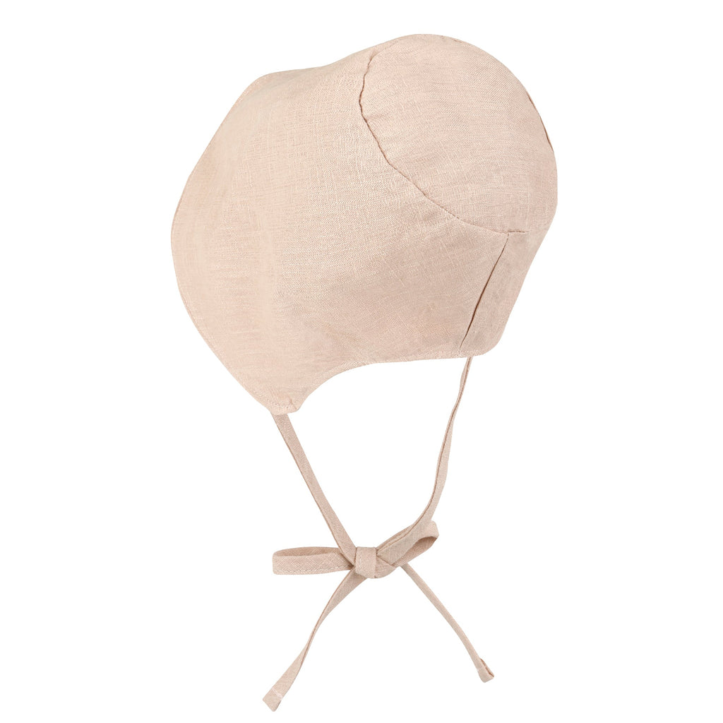 Cotton Blended Sun Bonnet Hat Lightweight Open Back Classic Bucket Hat
