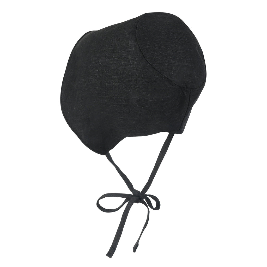 Cotton Blended Sun Bonnet Hat Lightweight Open Back Classic Bucket Hat