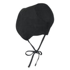 Cotton Blended Sun Bonnet Hat Lightweight Open Back Classic Bucket Hat