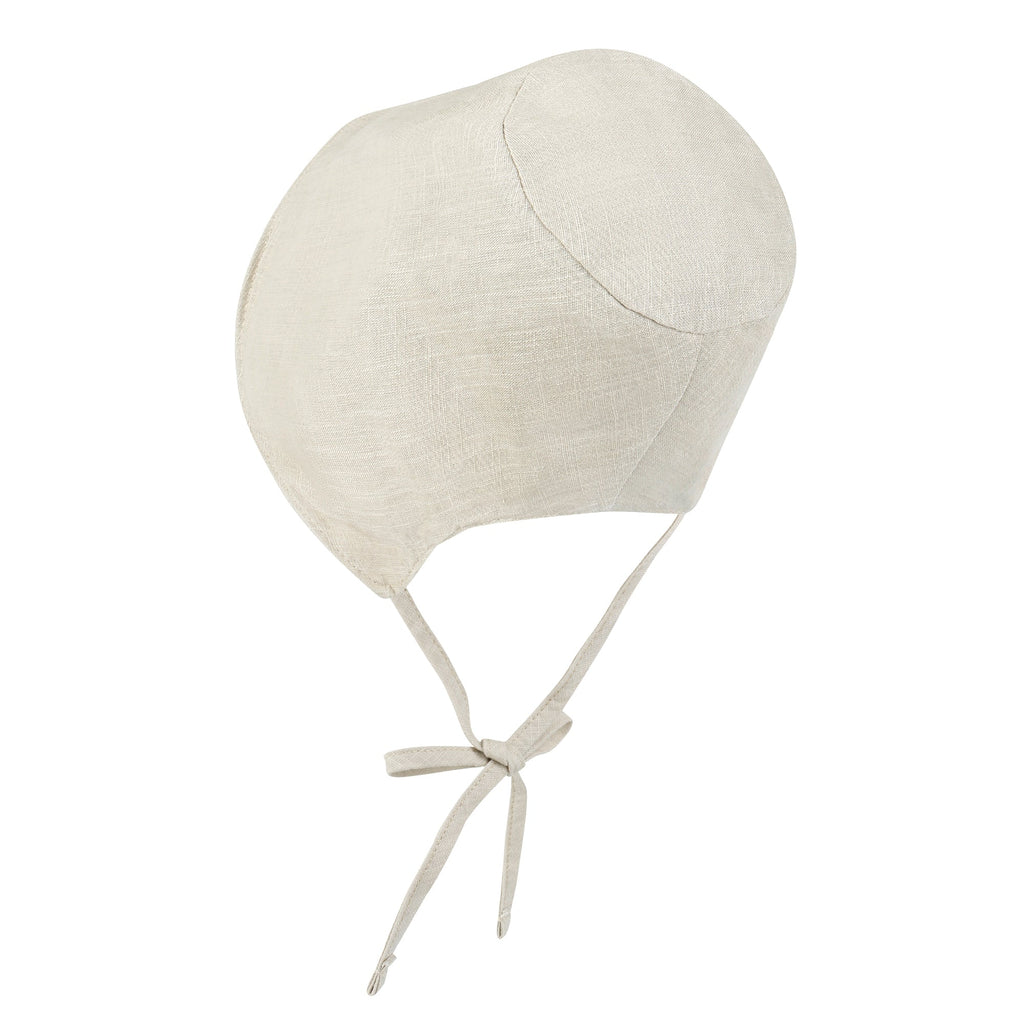 Cotton Blended Sun Bonnet Hat Lightweight Open Back Classic Bucket Hat