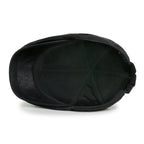 Faux Leather Flat Cap Vintage Cabbie Hat Gatsby Ivy Irish Hunting Newsboy Stretch-fit