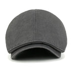Cotton Washed Flat Cap Cabbie Hat Gatsby Ivy Irish Hunting Newsboy Stretch fit
