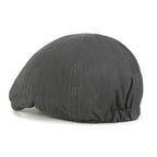 Cotton Washed Flat Cap Cabbie Hat Gatsby Ivy Irish Hunting Newsboy Stretch fit