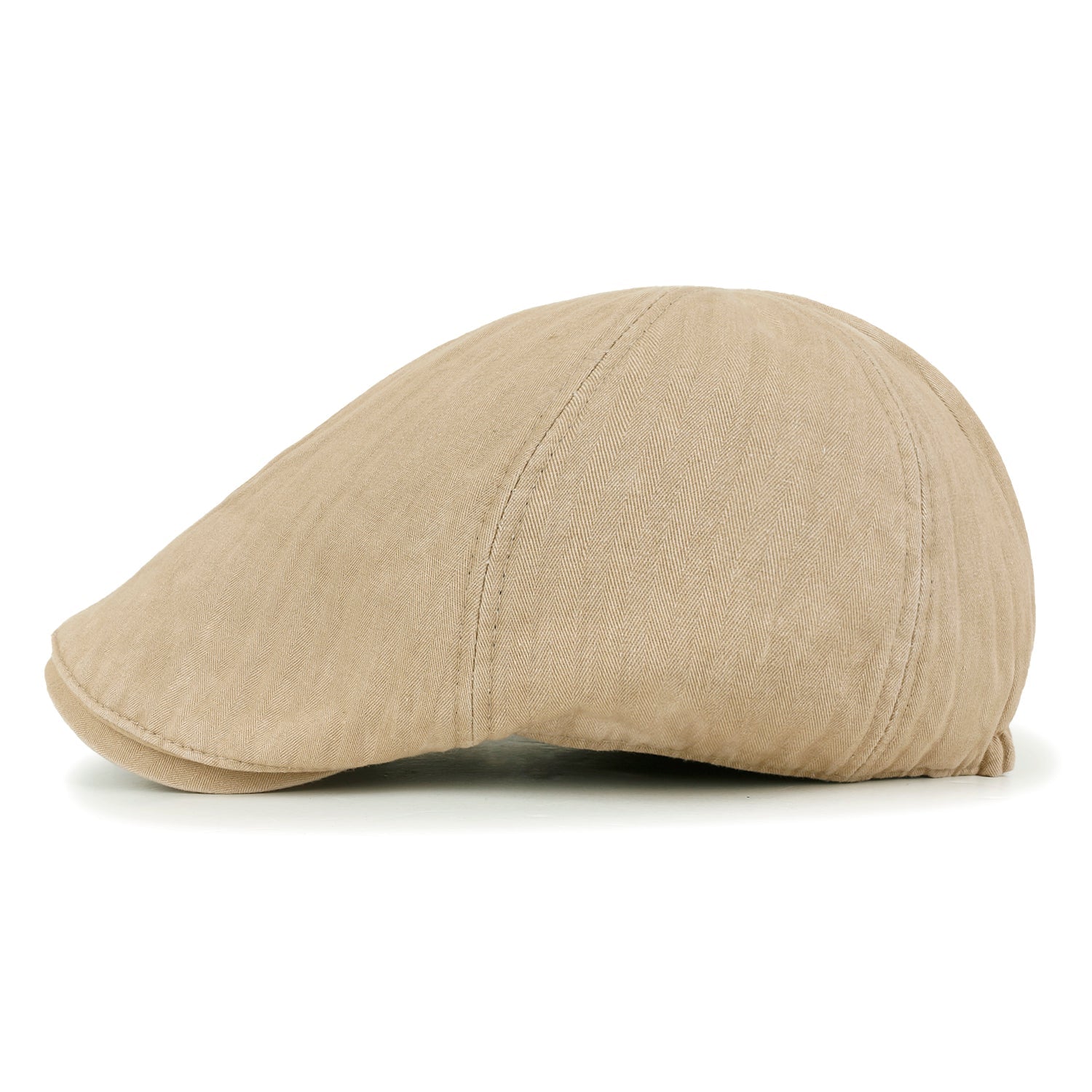 Cotton Washed Flat Cap Cabbie Hat Gatsby Ivy Irish Hunting Newsboy Stretch fit